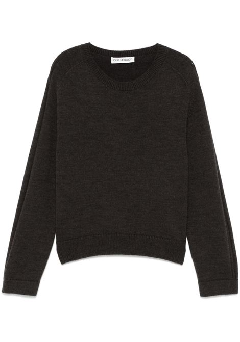 Grey True roundneck sweater Our Legacy - men